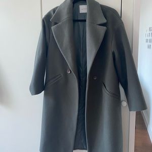 Green coat from Japan